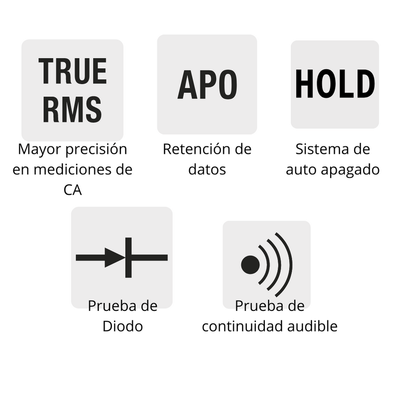 Multímetro digital profesional, Truper