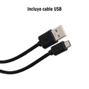 Linterna de 1 LED Truper 270 lm con luz de emergencia, recargable