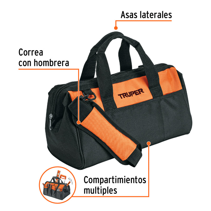 Maleta portaherramientas de 14" (35 cm) , Truper