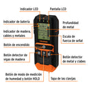 Multidetector de materiales máx 12 cm, Truper