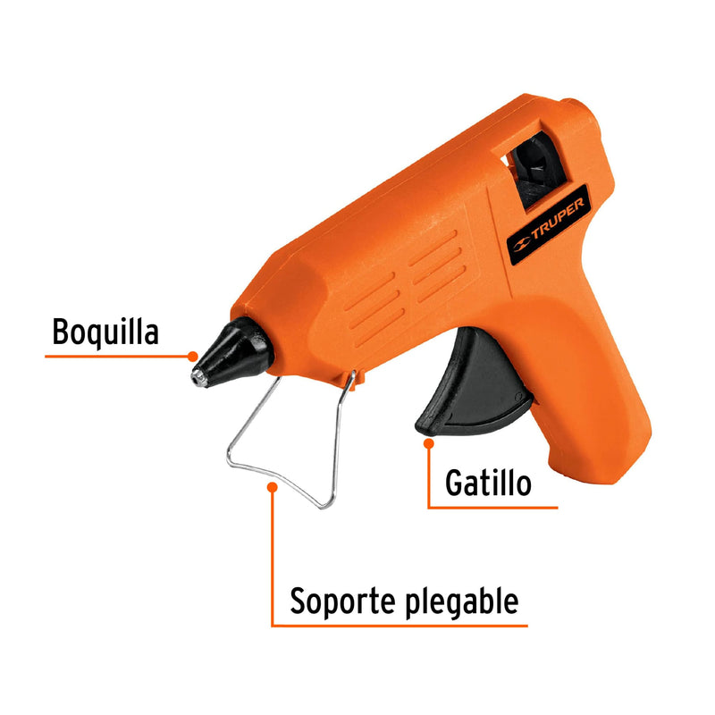 Pistola eléctrica para silicón de 1/2", 220 V