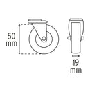 Camilla para mecánico Truper de plástico 36"