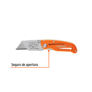 NAVAJA ABATIBLE 6" CUERPO DE ALUMINIO Y ACERO INOX, TRUPER
