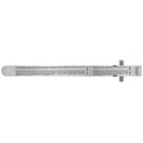 REGLA AC INOX. DE BOLSILLO 15 CM