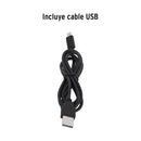 Linterna de minero Recargable Truper, 80 lúmenes de 1 LED