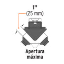 Juego de 2 prensas esquineras de 1", Truper
