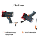 Linterna reflectora LED 900 lm, recargable, Truper