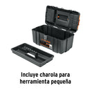 Caja para herramienta Truper de 17", con compartimentos