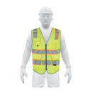 CHALECO ALTA VISIBILIDAD, XG, VERDE