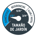 Manguera Truper 1/2" reforzada, 3 capas de 25 m