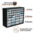 ORGANIZADOR DE 44 GAVETAS