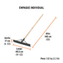 JALADOR DE CONCRETO 20", MANGO MADERA 54", TRUPER