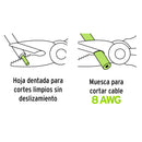 Tijera 6" para electricista, Truper