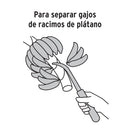 CUCHILLO BANANERO DE ACERO INOX