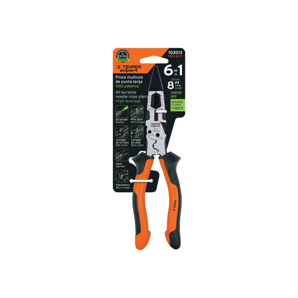 PINZA MULTIUSO  8"  TRUPER EXPERT