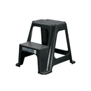 Taburete ligero de plástico Truper, 2 peldaños.