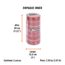 CINTA DE EMPAQUE 48 MM X 150 M "FRÁGIL", TRUPER