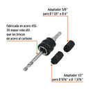 MANDRIL DE CAMBIO RAPIDO C/ ADAPTADORES Y BROCA