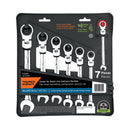 JGO.  LL. COMB.  7PZAS C/ MATRACA FLEXIBLE