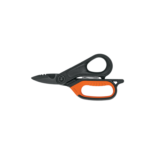 TIJERA P/ ELECTRICISTA 6" ACERO INOX, OXIDO NEGRO