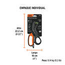 TIJERA P/ ELECTRICISTA 6" ACERO INOX, OXIDO NEGRO