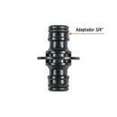 CONECTOR ADAPT. RAPIDO 3/4" DE PLAST. SISTEMA CLICK