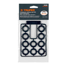 Bolsa con 10 empaques de PVC antifuga para manguera, Truper