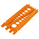 Regleta medidora de tuercas y tornillos Truper, 22 cm