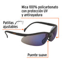 LENTES DE SEGURIDAD ESPEJO AZUL, TRUPER VISION