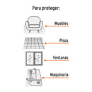 Plastiprotector 5 x 3 m, uso ligero, Truper