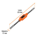 Maneral tipo garrote para machuelo 3/8", Truper