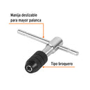 Maneral en T para machuelo 1/4", Truper