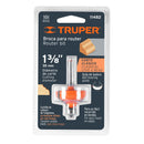 Broca para router Truper, clásica, 1-3/8" con balero