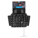 PORTA HERRAM   8 COMPART DE CUERO