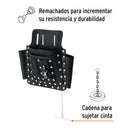 PORTA HERRAM   8 COMPART DE CUERO