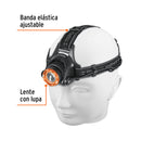 Linterna de minero 1 LED alta intensidad Truper 800 lm 4 pilas AA