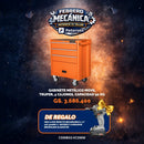 Gabinete metálico móvil Truper, 4 cajones, capacidad 90 kg + GRATIS ATORNILLADOR/LLAVE DE IMACTO 2 EN 1 GLADIATOR (GLALIG-1135/20 C1)