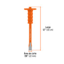 Cincel de corte frío 7/8 X 12" con grip