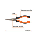 PINZA PUNTA Y CORTE 7" TRUPER