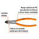 PINZA CORTE DIAGONAL 8" MANGO PVC