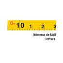 Cinta larga 100M Truper de fibra de vidrio, tipo cruceta