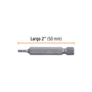 ESTUCHE C/ 5 PUNTAS HEX. 2 MM LARGO 2", EXPERT