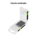 ESTUCHE C/ 5 PUNTAS HEX. 2 MM LARGO 2", EXPERT