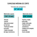 CORTAPERNOS PROFESIONAL DE 24", TRUPER