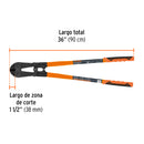 CORTAPERNOS PROFESIONAL DE 36", TRUPER