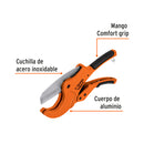 Cortador profesional tubo de plástico, corte 2-1/2", Truper
