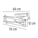 Doblador de tubo hidráulico Truper, 12 toneladas
