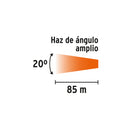 LINTERNA PLAST.  80 LM C/2 PILAS AA, TRUPER