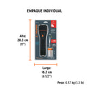 LINTERNA PLAST. 180 LM C/2 PILAS D, TRUPER