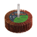 Rueda flap Truper de 3", grano 120